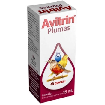 Suplemento para Plumas Avitrin para Aves 15ml - Imagem principal