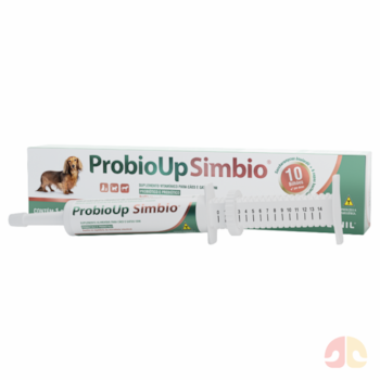 Suplemento Probiótico e Prebiótico ProbioUp Simbio Vetnil para Cães e Gatos 14g - Imagem principal