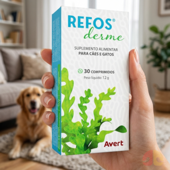 Suplemento Refos Derme para Cães com 30 Comprimidos - Imagem principal