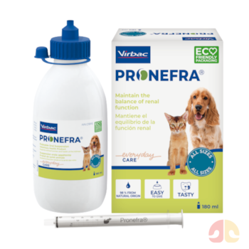 Suplemento Renal 4-em-1 Pronefra Virbac 60ml para Cães e Gatos - Imagem principal
