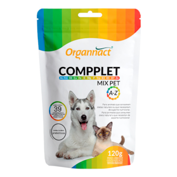 Suplemento Vitamínico Compplet Mix Pet A-Z para Cães e Gatos 120gr - Imagem principal