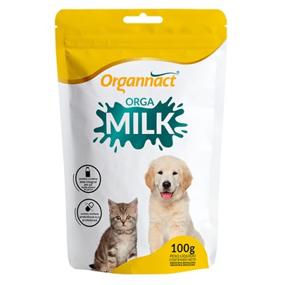 Suplemento Vitamínico Orgamilk para Cães e Gatos Filhotes 100gr