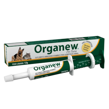 Suplemento Vitamínico Organew Pet Pasta 12gr para Cães e Gatos - Imagem principal