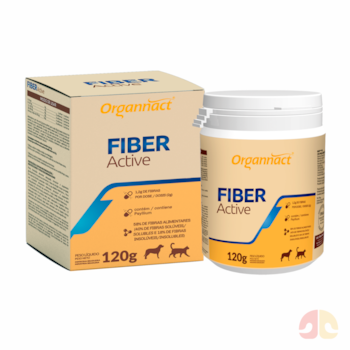 Suplemento Vitamínico Organnact Fiber Active para Cães e Gatos 120g - Imagem principal