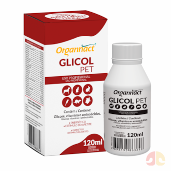 Suplemento Vitamínico Organnact Glicol Pet para Cães e Gatos 120ml - Imagem principal