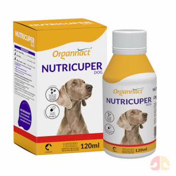 Suplemento vitamínico Organnact Nutricuper Dog para Cães 120ml - Imagem principal