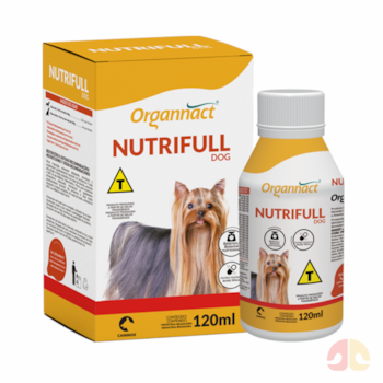 Suplemento vitamínico Organnact Nutrifull Dog para Cães 120ml - Imagem principal