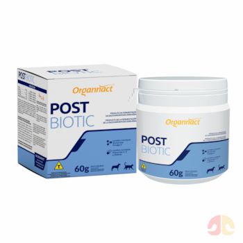 Suplemento Vitamínico Organnact Postbiotic Para Cães e Gatos 60g - Imagem principal
