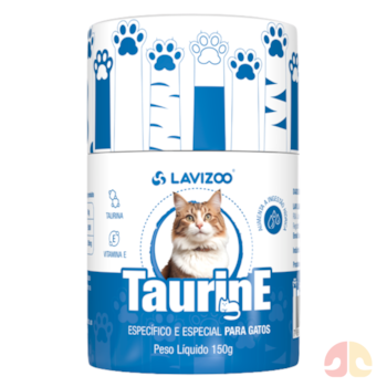 Suplemento Vitamínico TaurinE Lavizoo 150g para Gatos - Imagem principal