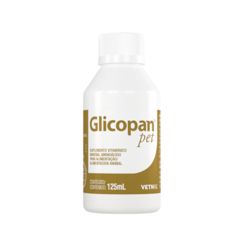 Suplemento Vitamínico Vetnil Glicopan Pet para Cachorros e Gatos 125ml - Imagem principal