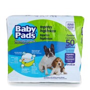 Tapete Higiênico Baby Pads para Cães 50UN 60x55cm