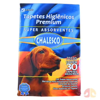 Tapete Higiênico Chalesco Premium 30UN 60X90 para Cães - Imagem principal