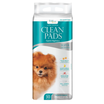 Tapete Higiênico Clean Pads para Cães com 30 Unidades de 85x60cm - Imagem principal