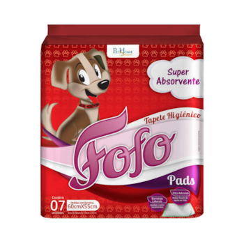 Tapete Higiênico Fofo Pads para Cães com 07 Unidades de 60x55cm - Imagem principal