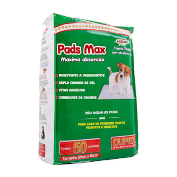 Tapete Higiênico Pads Max com 50 Unidades de 65x60cm - Imagem principal