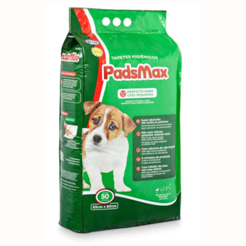 Tapete Higiênico Pads Max com 50 Unidades de 65x60cm - Imagem principal