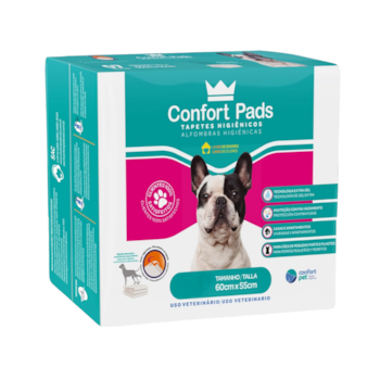 Tapete Higiênico Para Cães Confort Pads 55x60 50UN - Imagem principal
