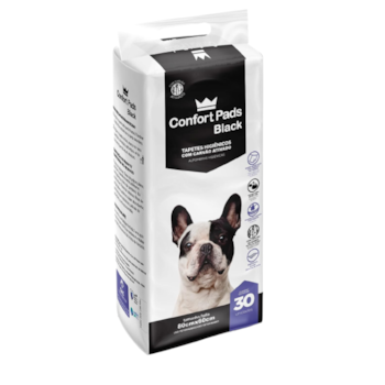 Tapete Higiênico para Cães Confort Pads Black 80x60 30uni - Imagem principal
