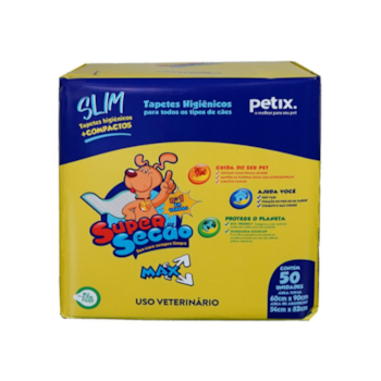 Tapete Higiênico Super Secão Max Slim 50UN 60X90cm para Cães - Imagem principal