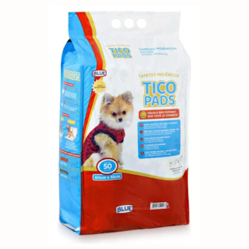Tapete Higiênico Tico Pads com 50 Unidades de 60x55cm - Imagem principal
