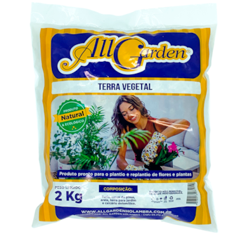 Terra Vegetal All Garden com 2,0kg - Imagem principal