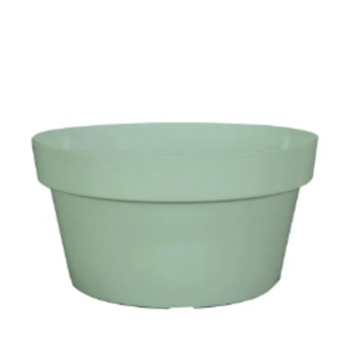 Vaso Modelo Sampa Bowl Vasart de 23X12 Cm Cor Verde Vintage