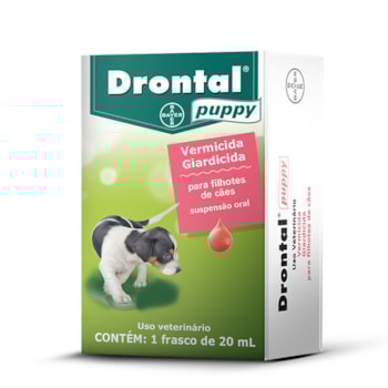 Vermífugo Drontal Puppy para Cães Filhotes 20ml - Imagem principal