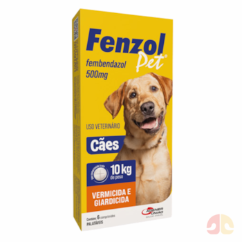 Vermífugo Fenzol Pet para Cachorros 500mg - Imagem principal