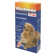 Vermifugo Mectimax para cachorros com 4 comprimidos de  12mg