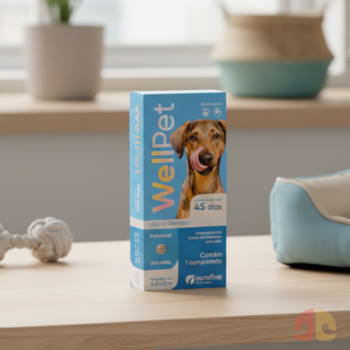 Wellpet Antipulgas e Carrapatos 100mg para Cães de 4,6 a 10 kg - Imagem principal