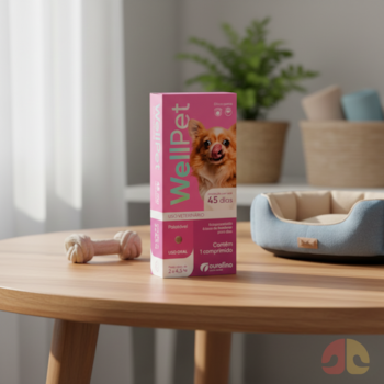 Wellpet Antipulgas e Carrapatos 45mg para Cães de 2 a 4,5 kg - Imagem principal