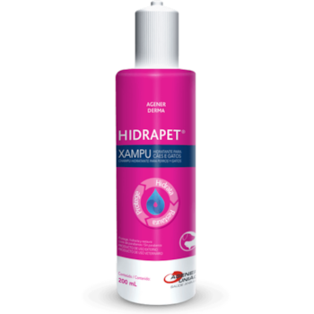 Xampu Hidrapet Agener Derma para Cachorros e Gatos com 200ml - Imagem principal