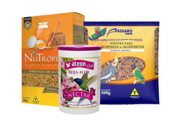 Ração para pássaros