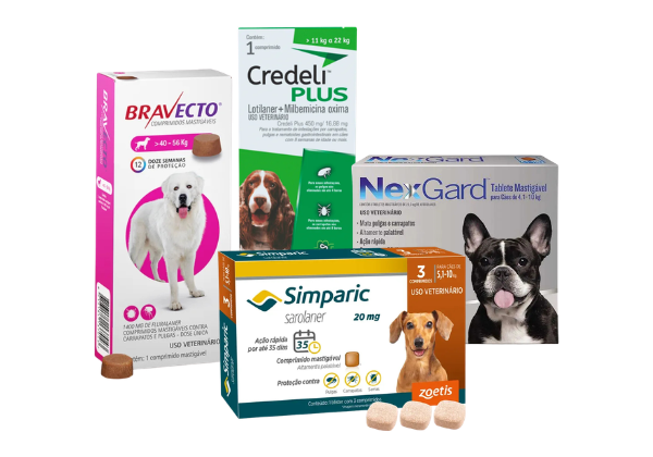 remédios para cães e gatos
