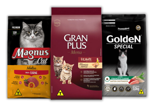 Ração e sementes para pássaros