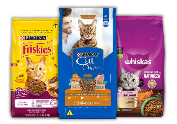 Ração seca para gatos