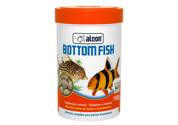 ração granulada para peixes