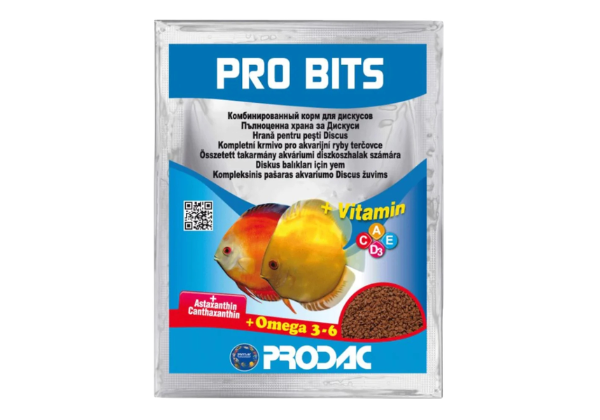 ração granulada para peixes