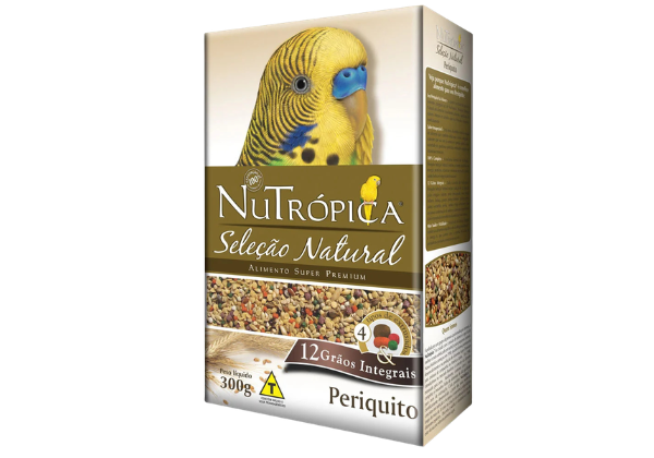 ração para periquitos