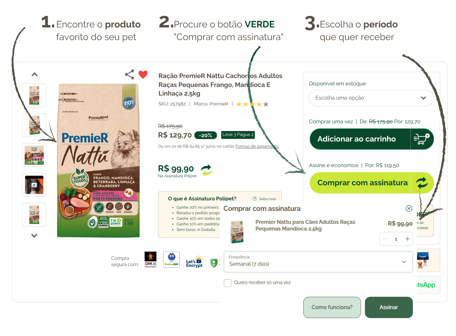 Veja como é Fácil Assinar