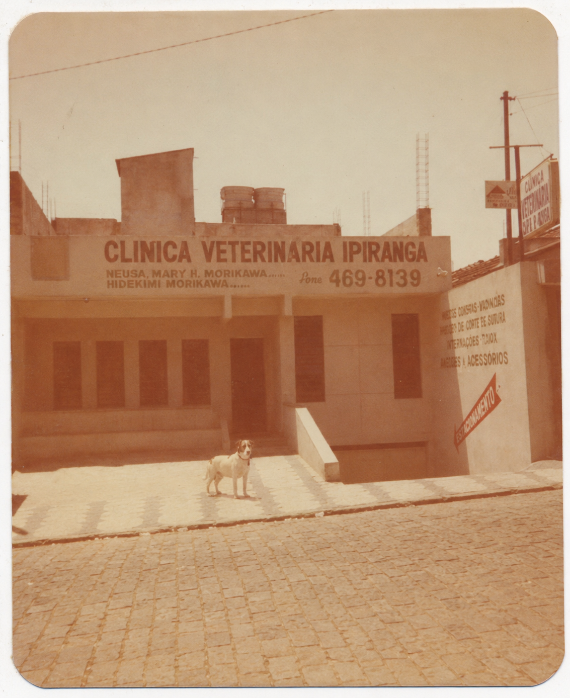 Fachada histórica da Clínica Veterinária Ipiranga, origem da Polipet