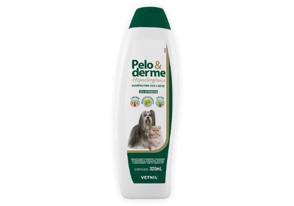 suplemento para pelo e pele para cães e gatos