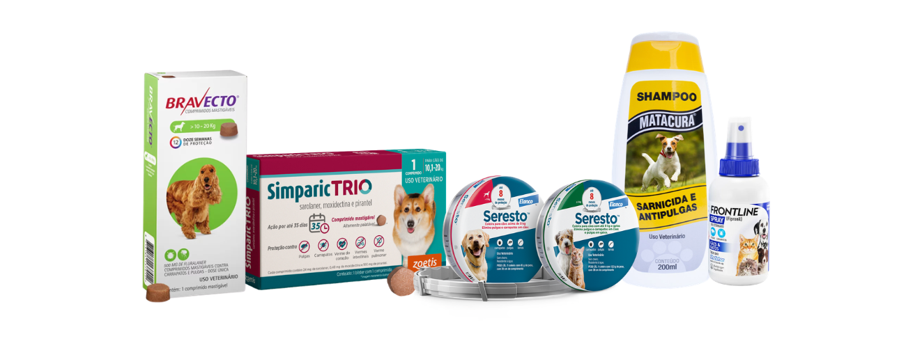 antipulgas para cachorro