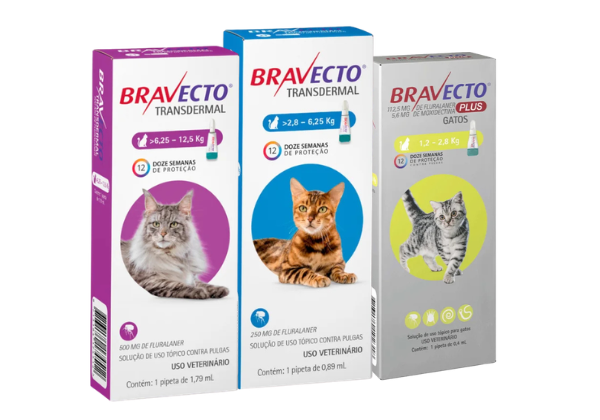 Pipeta antipulgas pra gatos