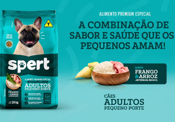 Spert Premium Especial para cães adultos de pequeno porte